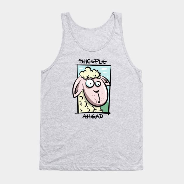 Sheep Tank Top by OsFrontis